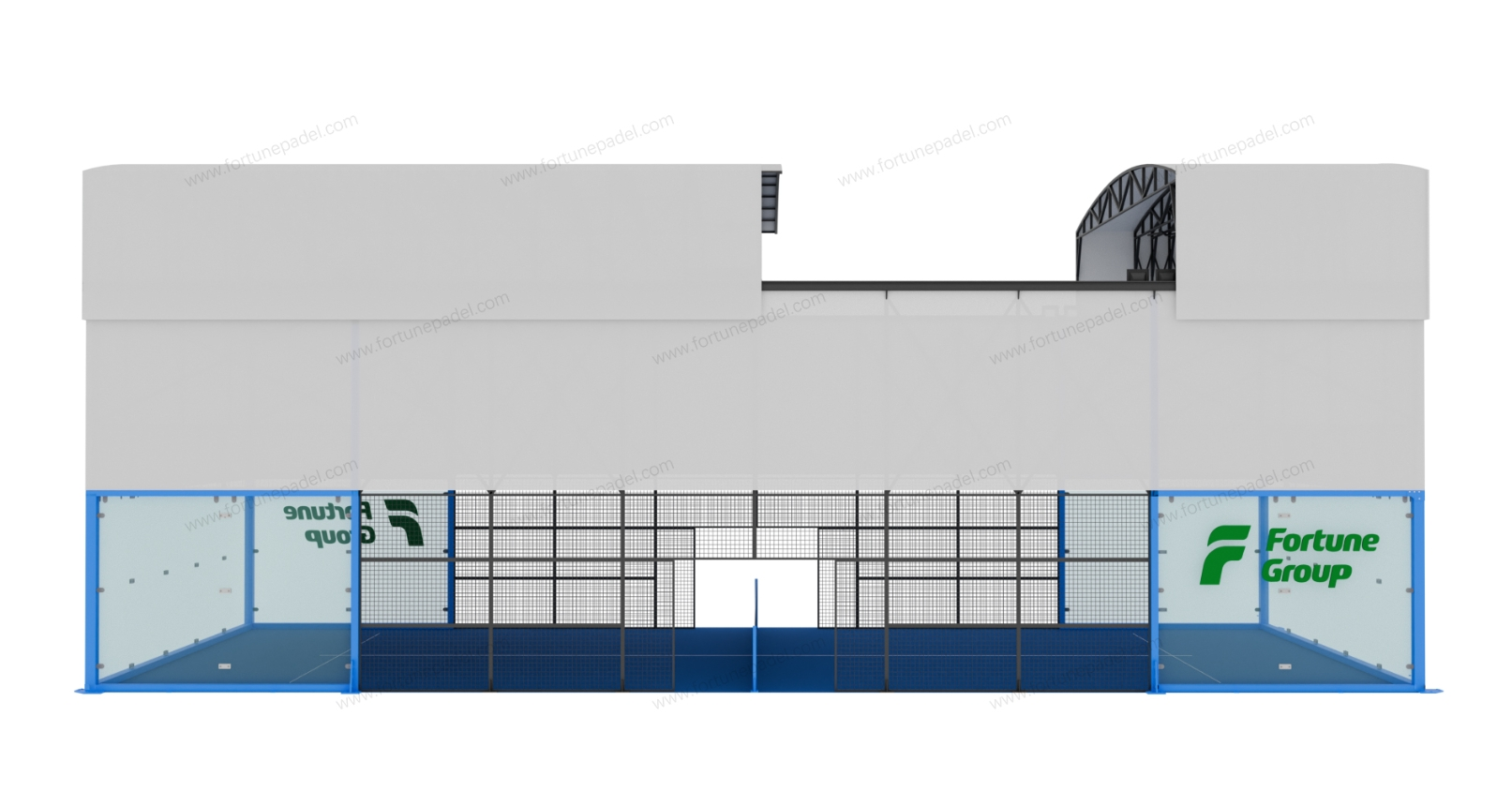 Cómo el diseño del techo afecta la iluminación y la experiencia del jugador en las canchas de Padel