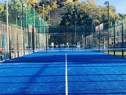 Padel FX-P02Q en un parque de la Ciudad de México