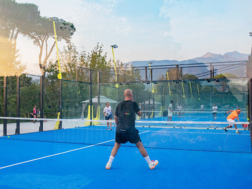 Proyecto estándar de Padel Court FX-P01 en Italia
