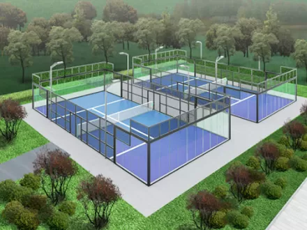 Padel FX-P05 en un club de México