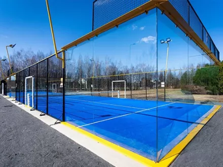 El techo retráctil Padel Tennis Courts FX-P05E en Colombia