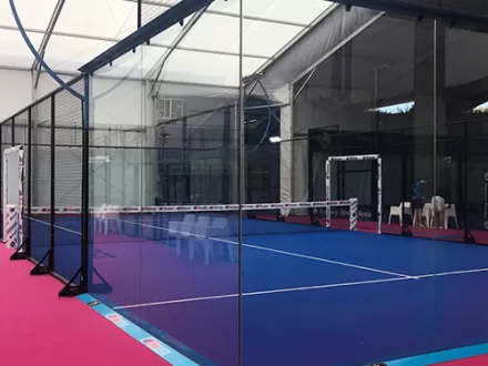 FX-P02Q Padel en una residencia privada de Arabia Saudita