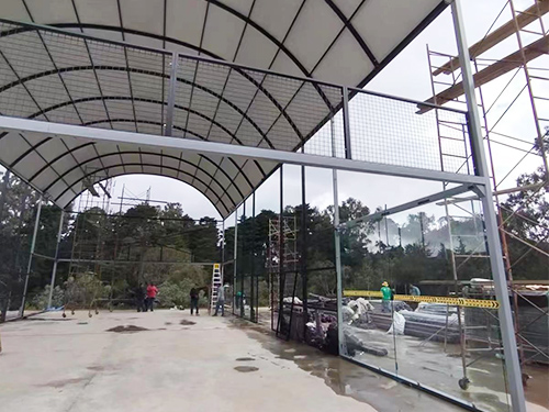 P02Q Panorámica Padel Court en Arabia Saudita