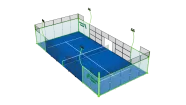 Medio panorámico Padel Court