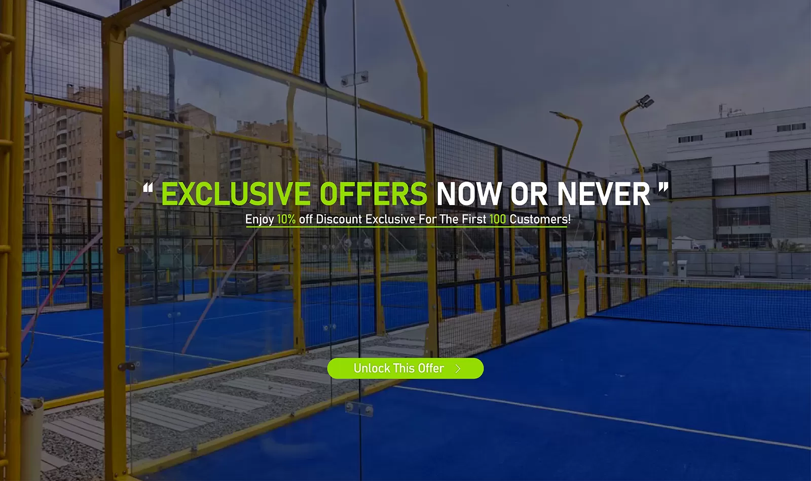 ¡Disfrute del 15% de descuento exclusivo para los primeros 100 clientes!