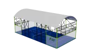 Tribunal de Padel cubierto | Canopy Padel Court