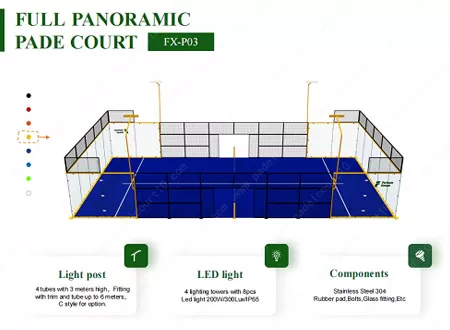 Sistemas de iluminación para pistas de pádel: guía completa del comprador